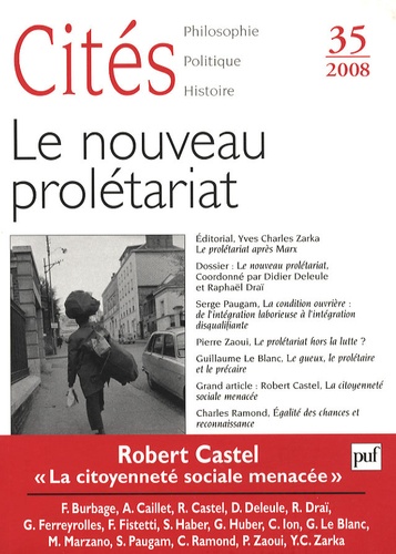 Cités N° 35 : Le nouveau prolétariat