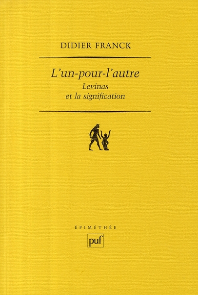 L'un-pour-l'autre. Levinas et la signification