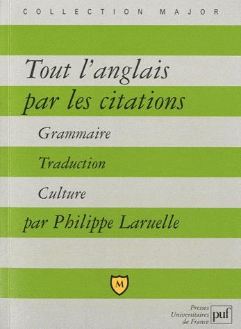 Tout l'anglais par les citations