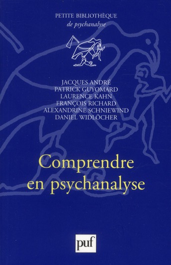 Comprendre en psychanalyse
