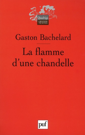 La flamme d'une chandelle
