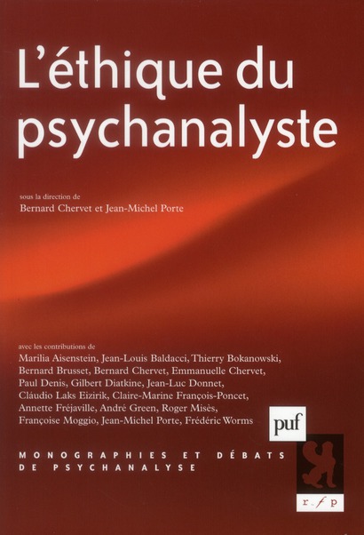 L'éthique du psychanalyste