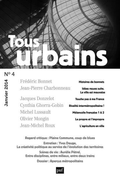 Tous urbains N° 4, Janvier 2014