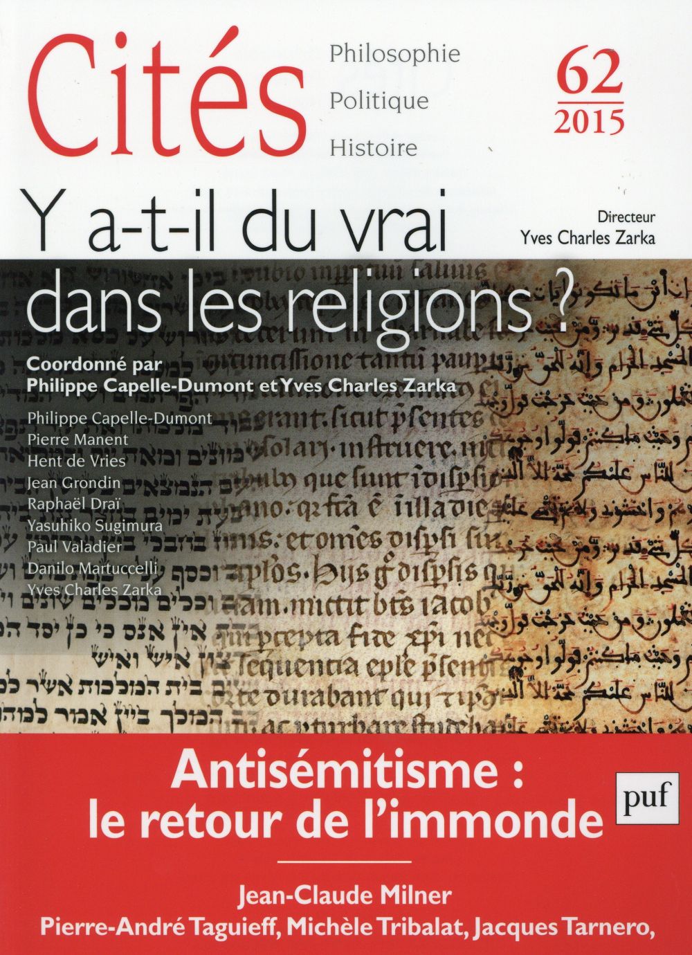 Cités N° 62/2015 : Y a-t-il du vrai dans les religions ?