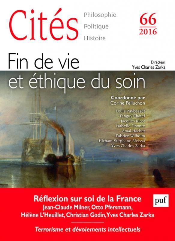Cités N° 66/2016 : Fin de vie et éthique du soin
