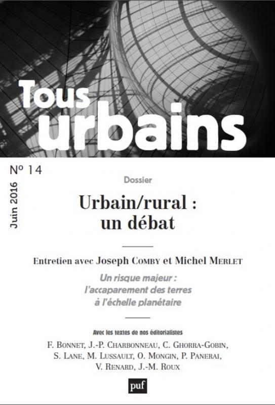 Tous urbains N° 14, juin 2016 : Urbain/rural : un débat