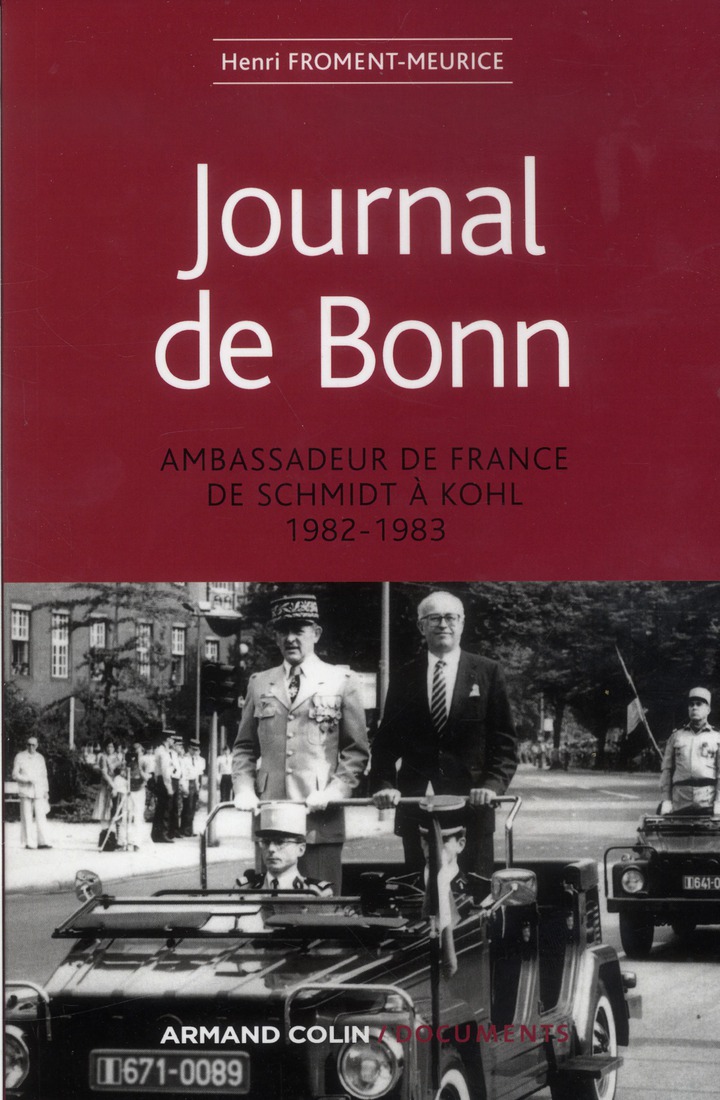 Journal de Bonn. Ambassadeur de France de Schmidt à Kohl 1982-1983