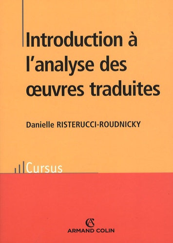 Introduction à l'analyse des oeuvres traduites