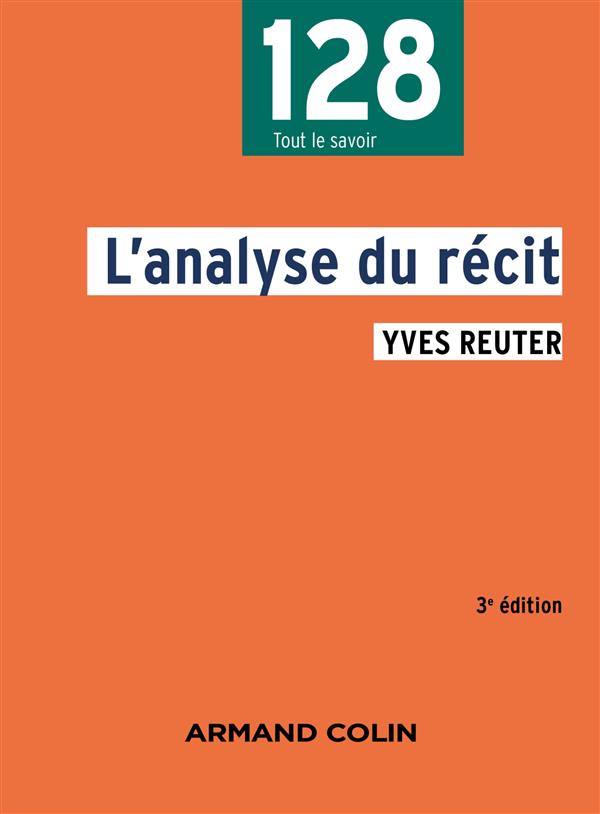 L'analyse du récit. 3e édition
