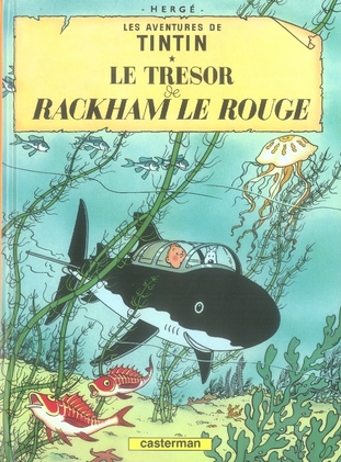 Les Aventures de Tintin Tome 12 : Le trésor de Rackham le Rouge. Mini-album