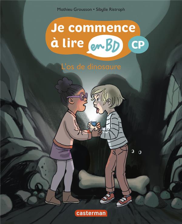Je commence à lire en BD - CP : L'os de dinosaure