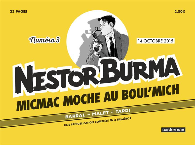 Nestor Burma N° 3 : Micmac moche au Boul'mich