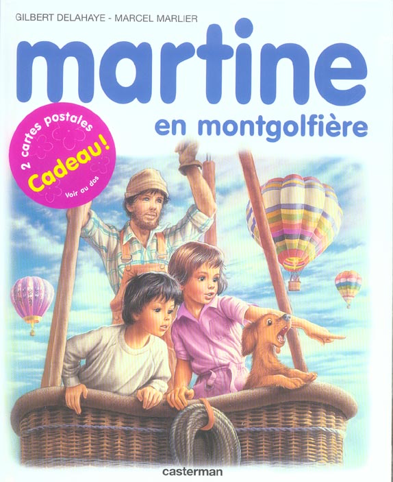 Martine en montgolfière
