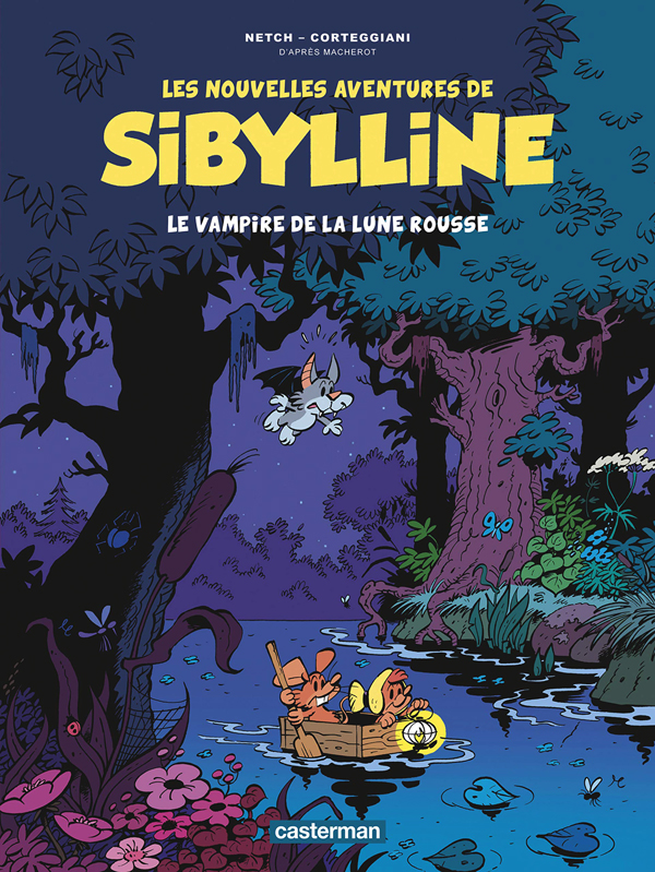 Les nouvelles aventures de Sibylline Tome 2 : Le vampire de la lune rousse