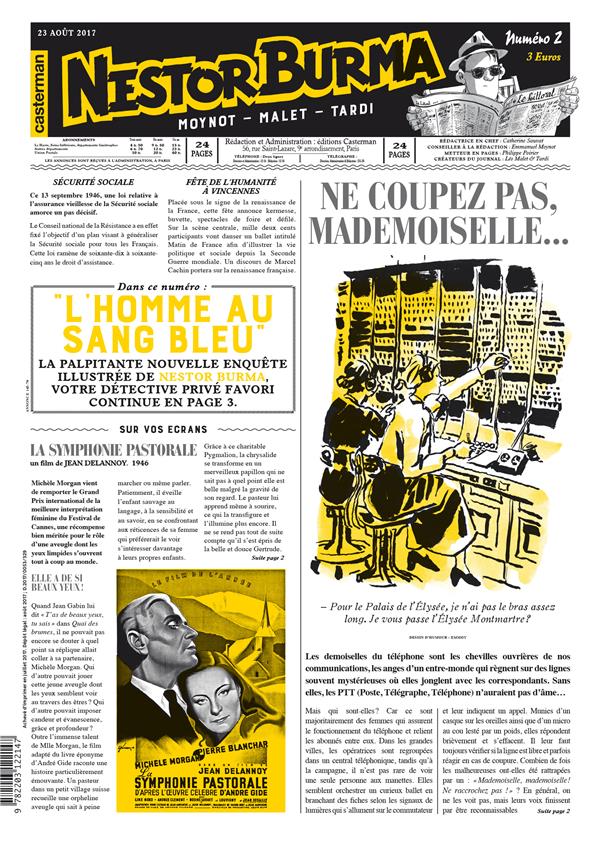 Nestor Burma N° 2 : L'homme au sang bleu