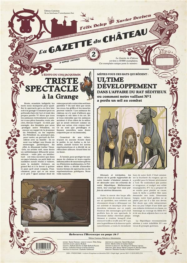 Le Château des animaux : La gazette du Château N° 2