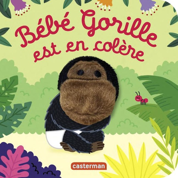 Bébé gorille est en colère