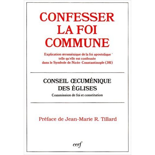 Document / Foi et constitution Tome 153 : Confesser la foi commune