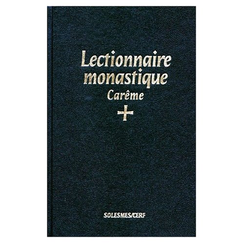 Lectionnaire monastique de l'office divin. Tome 2, Carême, Edition bilingue français-latin