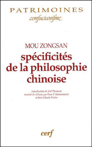 Spécificités de la philosophie chinoise