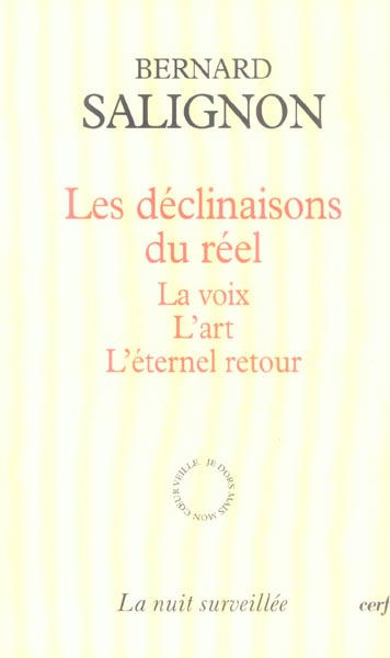 Les déclinaisons du réel