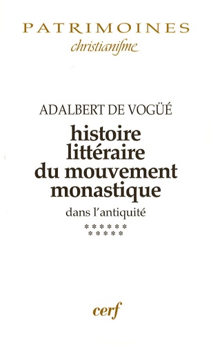 Histoire littéraire du mouvement monastique dans l'antiquité. Tome XI, la Gaule franque et l'Espagne