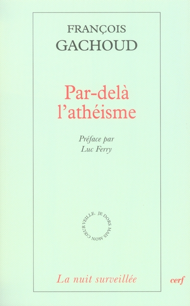 Par-delà l'athéïsme