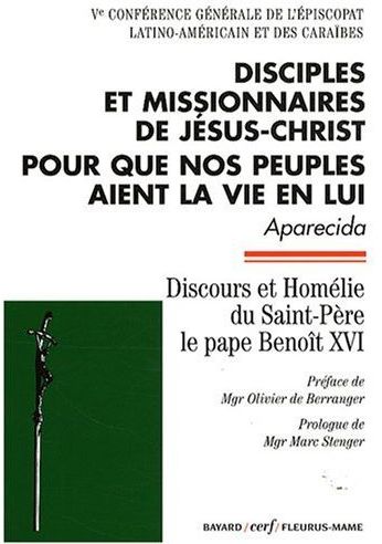 Disciples et missonnaires de Jésus-Christ pour que nos peuples aient la vie en lui. Aparecida Cinqui