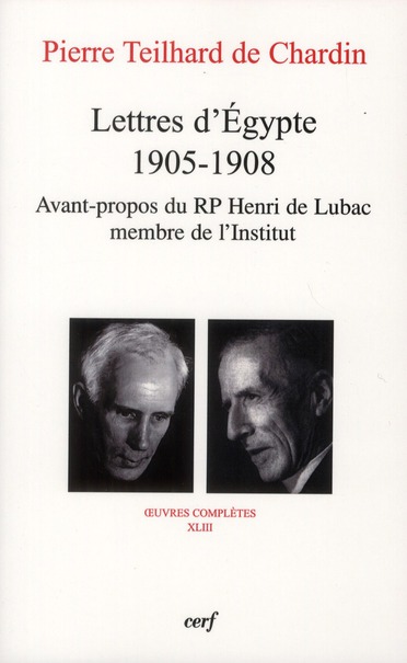 Lettres d'Egypte 1905-1908