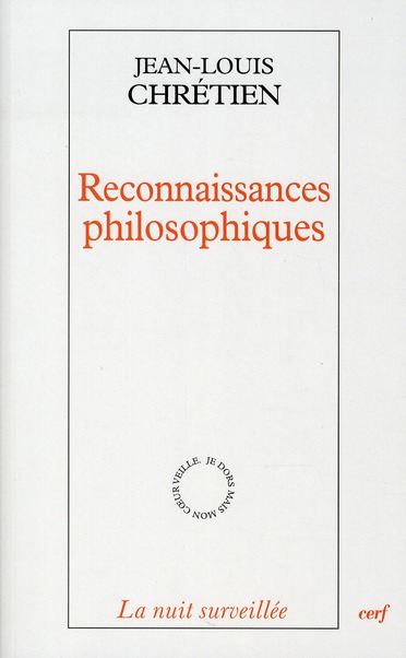 Reconnaissance philosophiques