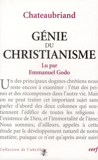 Génie du christianisme, lu par Emmanuel Godo