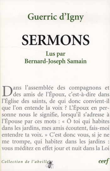 Sermons pour l'Année liturgique