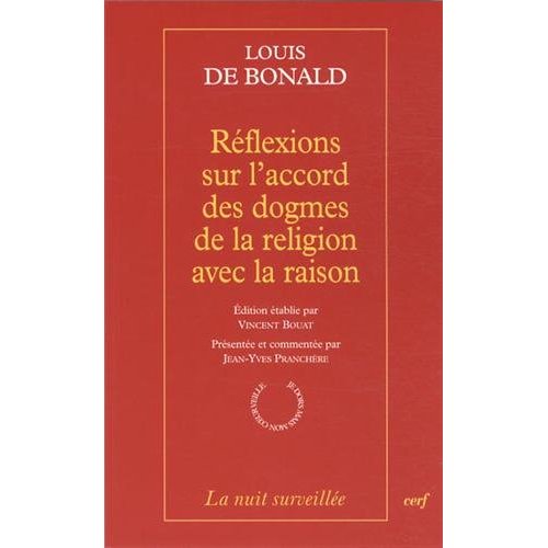 Réflexions sur l'accord des dogmes de la religion avec la raison