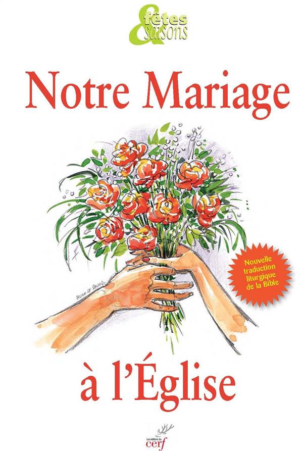 Pack 10 Exemplaires Notre mariage à l'Eglise