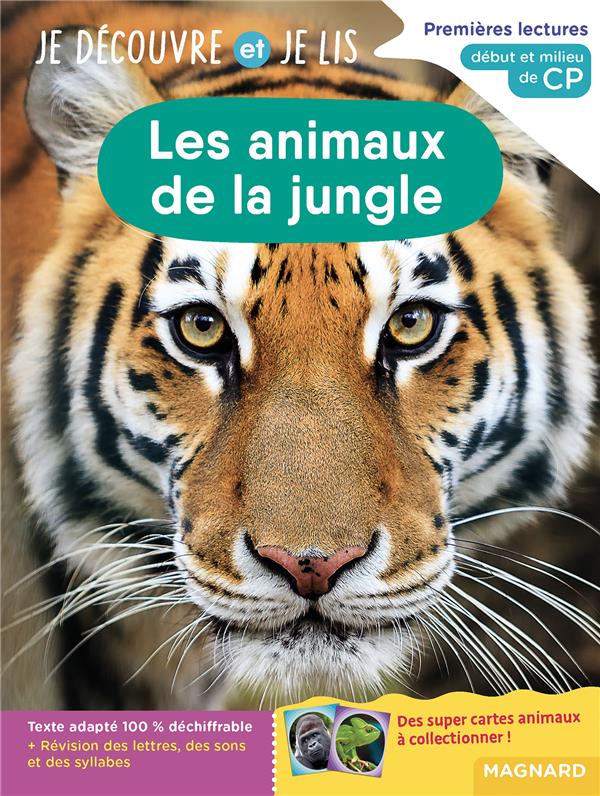 Les animaux de la jungle. Début et milieu de CP