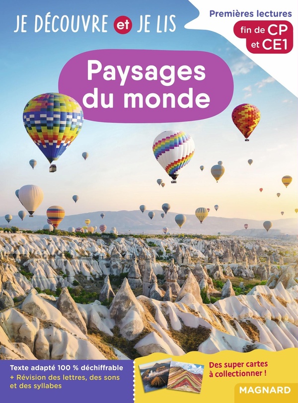 Paysages du monde. Fin de CP et CE1