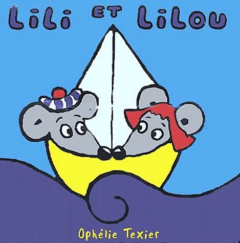 Lili et Lilou. Livre de bain
