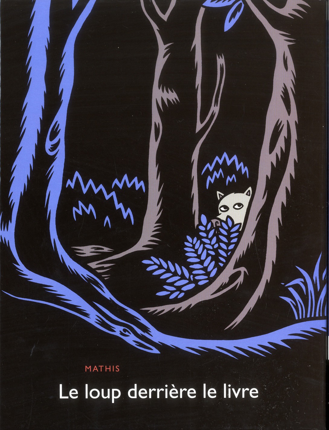 Le loup derrière le livre