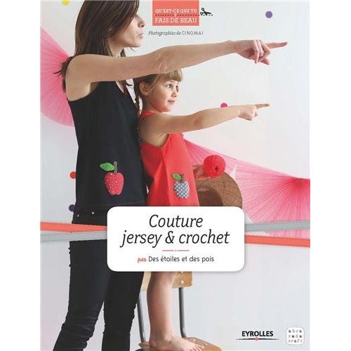 Couture jersey & crochet
