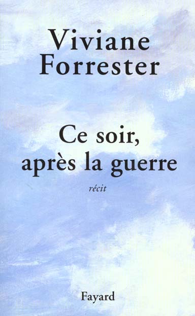 Ce soir, après la guerre