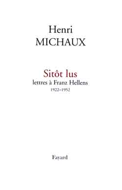 SITOT LUS. Lettres à Franz Hellens 1922-1952