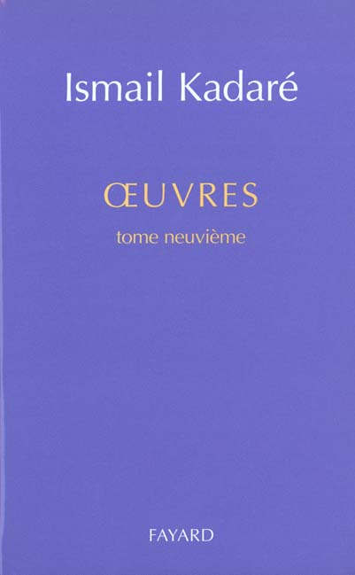 Oeuvres. Tome 9