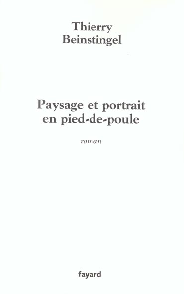 Paysage et portrait en pied-de-poule