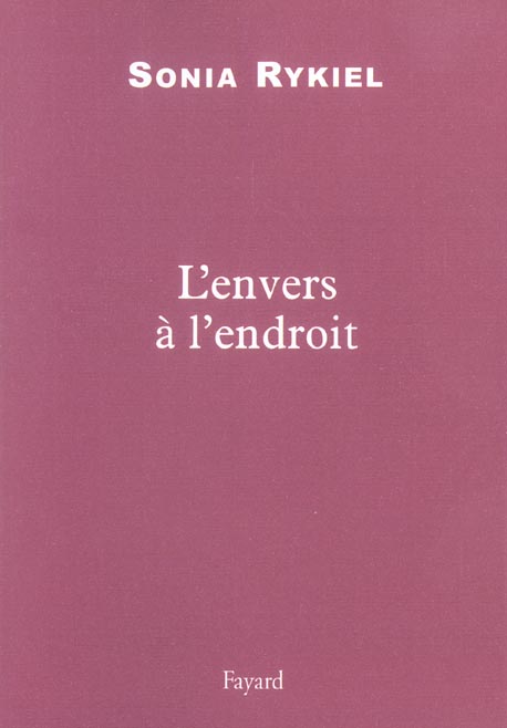 L'envers à l'endroit