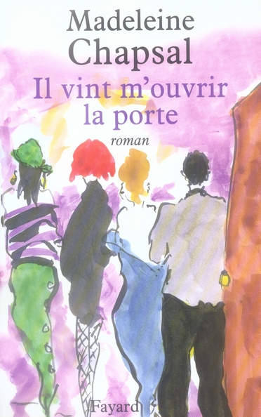 Il vint m'ouvrir la porte