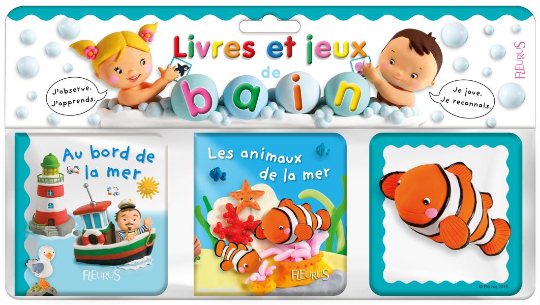 Au bord de la mer. Les animaux de la mer