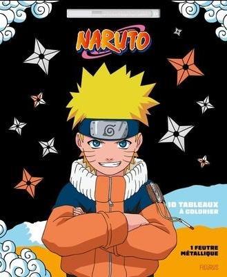 Tableaux à colorier Naruto. Avec 1 feutre métallique