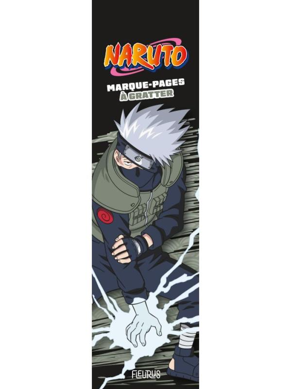 Marque-pages à gratter Naruto (Kakashi). Avec 1 stylet
