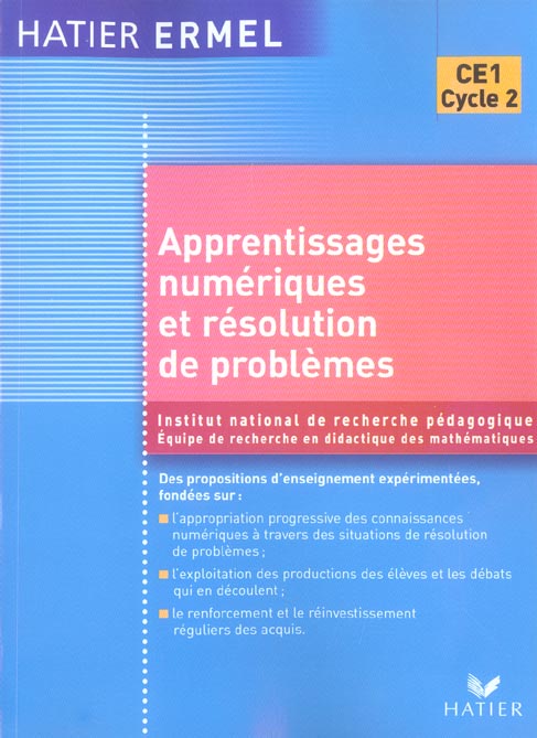 Apprentissages numériques et résolution de problèmes CE1