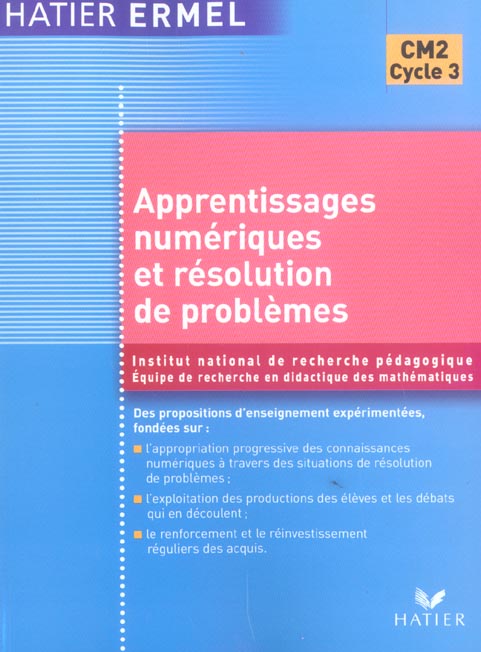 Apprentissages numériques et résolution de problèmes CM2